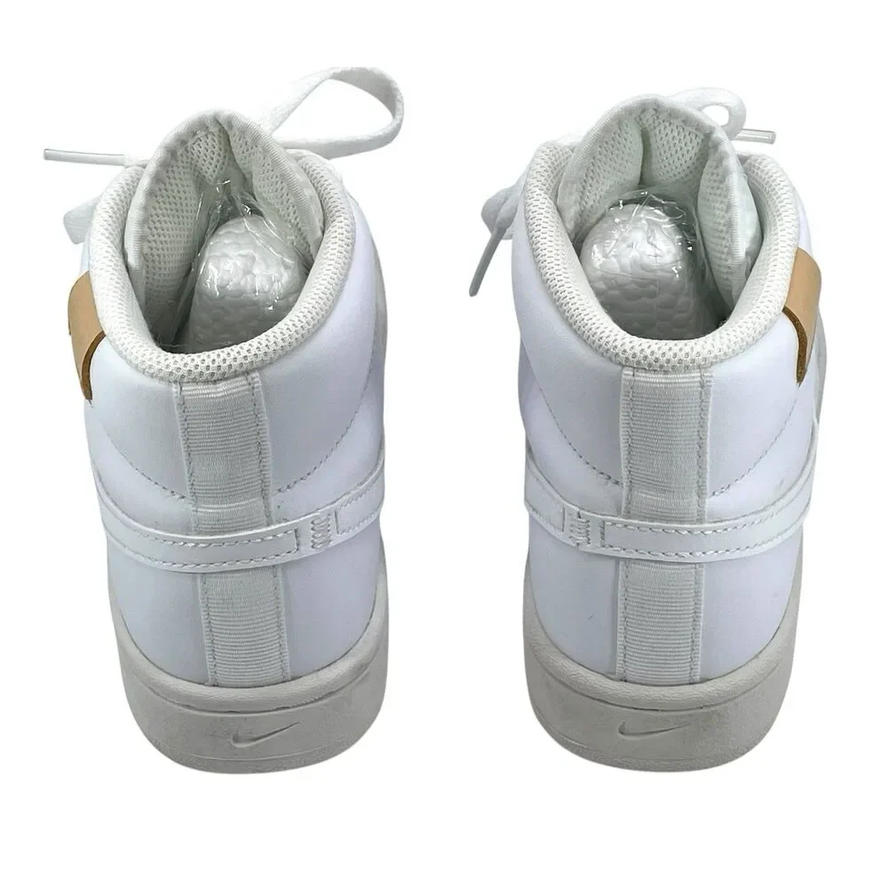 Nike Court Royale 2 Mid White High Top Sneakers Youth Size 7 CT1725-100